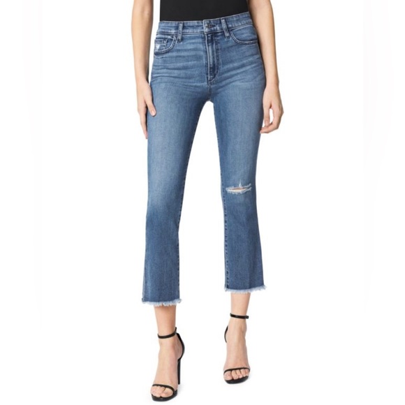 Joe's Jeans Denim - Joe’s Jeans • The Callie High Rise Waist Frayed Boot Cut Ankle Size 27